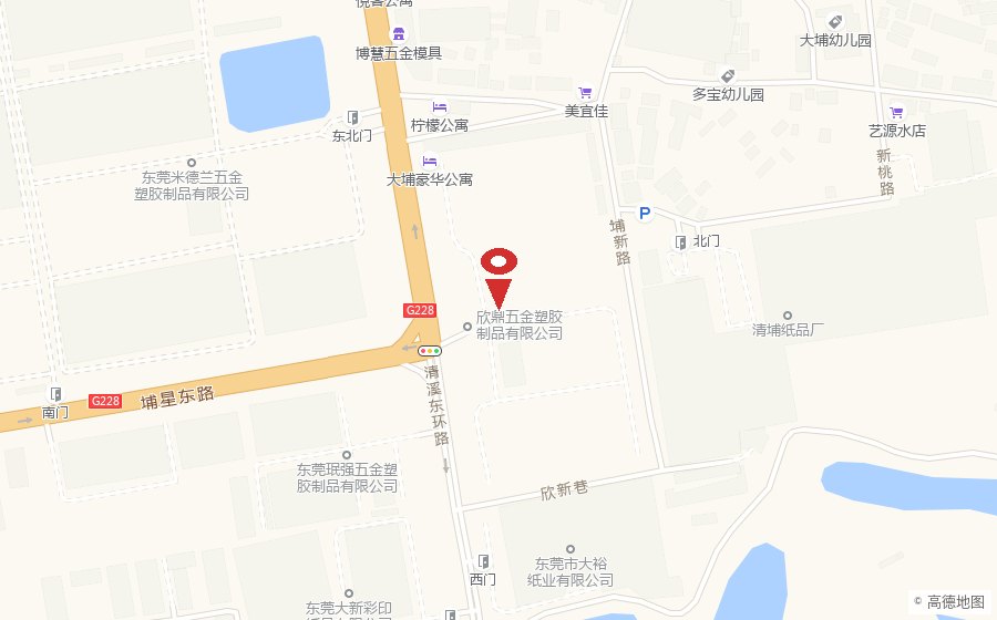 东莞店位置地图 - 广东省东莞市东环路46号